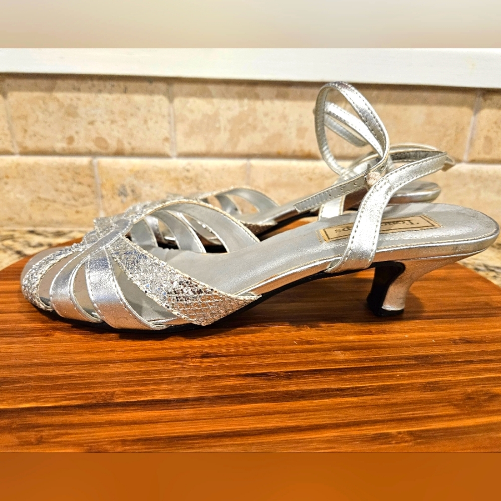 Touch Ups silver dress sandals